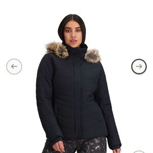 Obermeyer Tuscany II Insulated Jacket - Black size 4